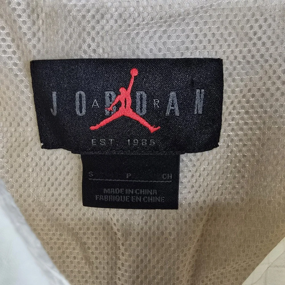 Air Jordan‎ 23 Engineered Top 'White' DX9649-113 Mens Small Windbreaker Full Zip